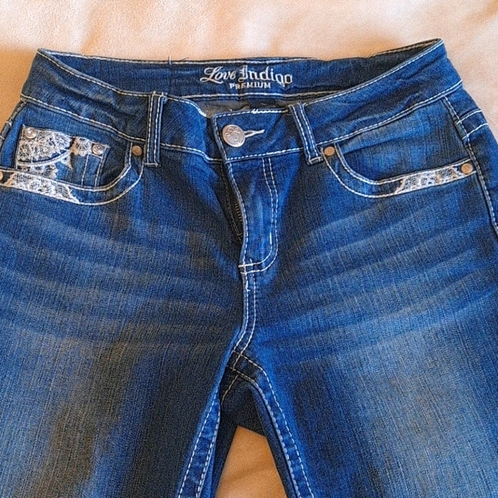 Love Indigo Premium Capris